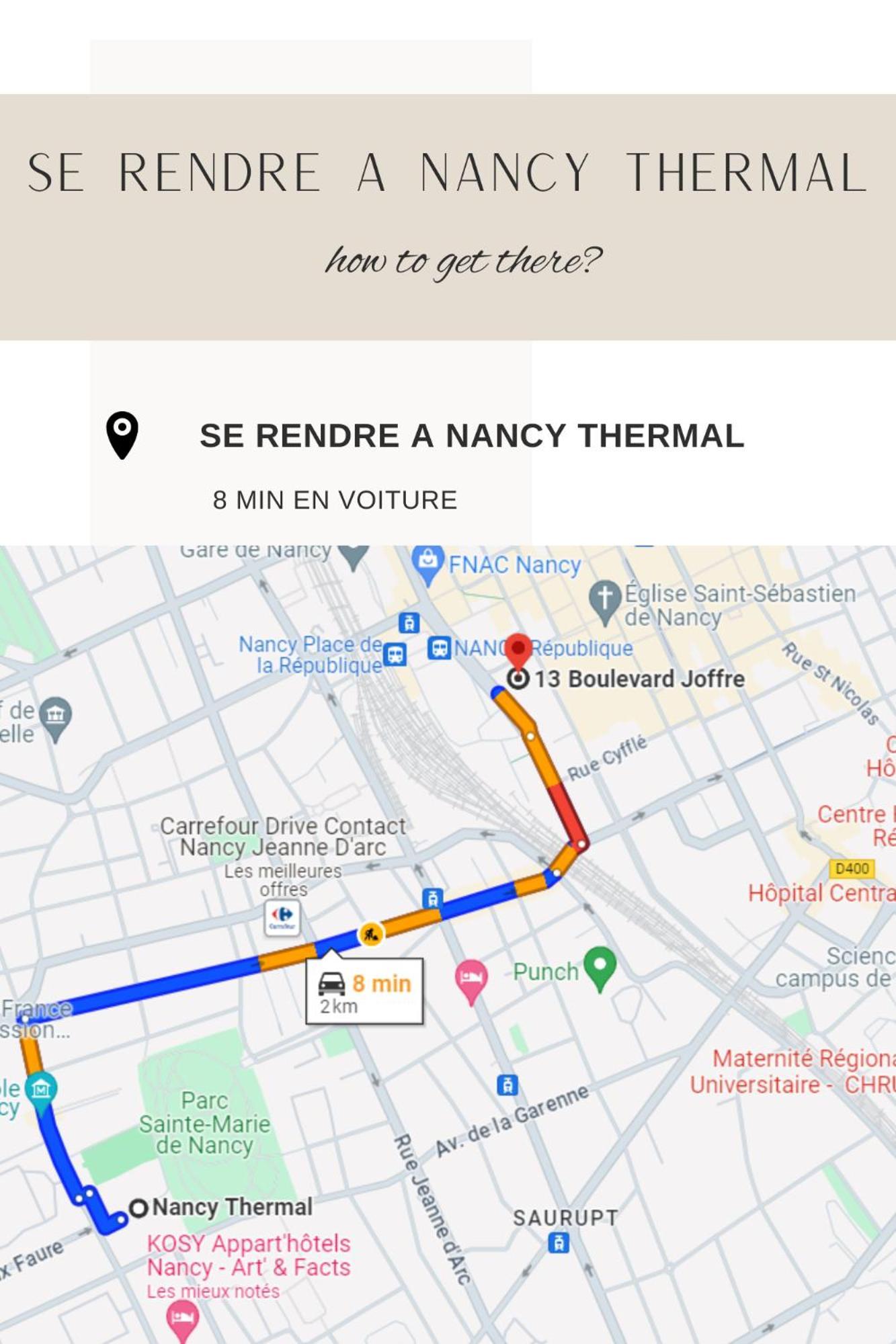 L'Elegance Du Centre - Nancy Gare Congres - Parking - T3 아파트 외부 사진