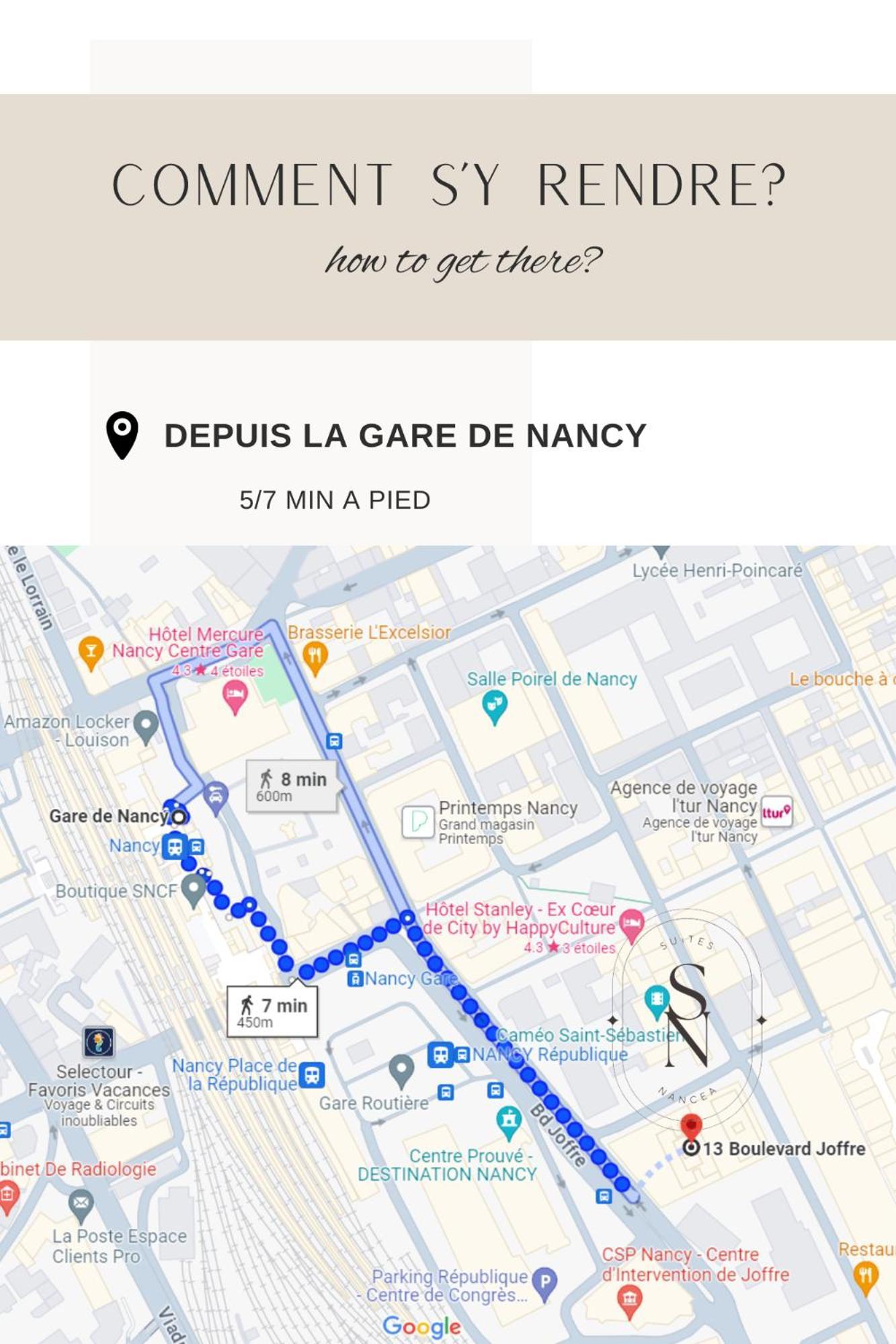 L'Elegance Du Centre - Nancy Gare Congres - Parking - T3 아파트 외부 사진