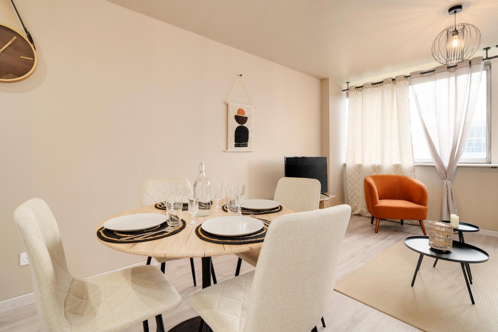 L'Elegance Du Centre - Nancy Gare Congres - Parking - T3 아파트 외부 사진